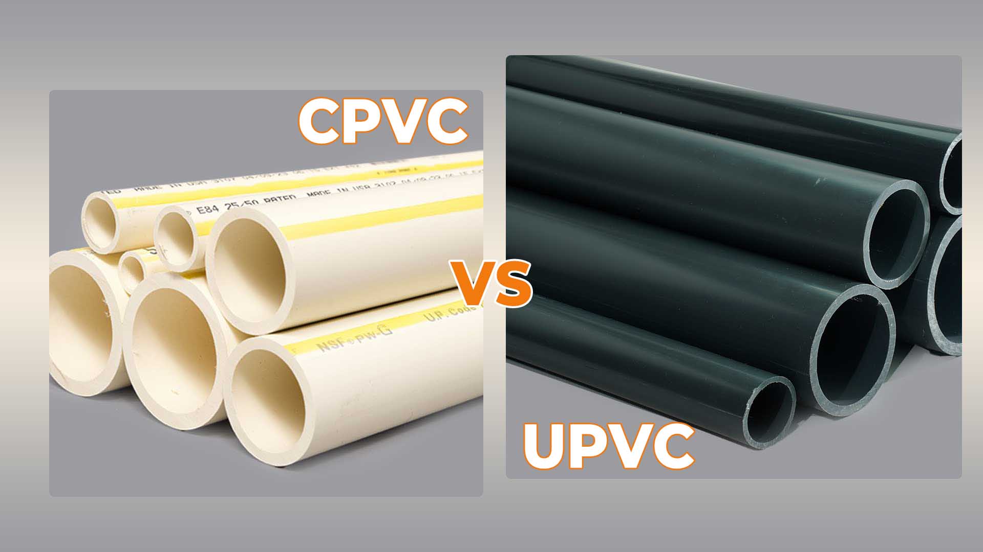 تفاوت CPVC با UPVC
